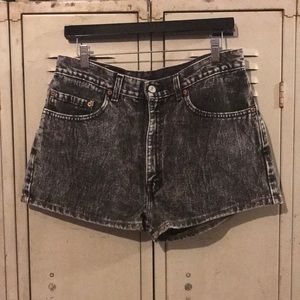 Levi’s Acid Wash Shorts